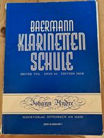 Notenheft :  Baermann Klarinettenschule Teil 1 Bayern - Pfarrkirchen Vorschau