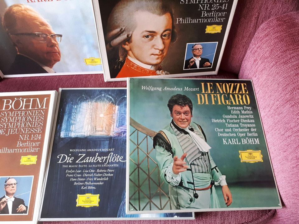 Mozart Karl Böhm Schallplatten Sammlung Vinyl LP über 35 LPs in Mülheim (Ruhr)