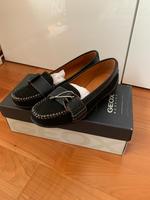 Geox Mokkassins Echt Leder Schuhe Loafer schwarz 38 NEU Düsseldorf - Eller Vorschau