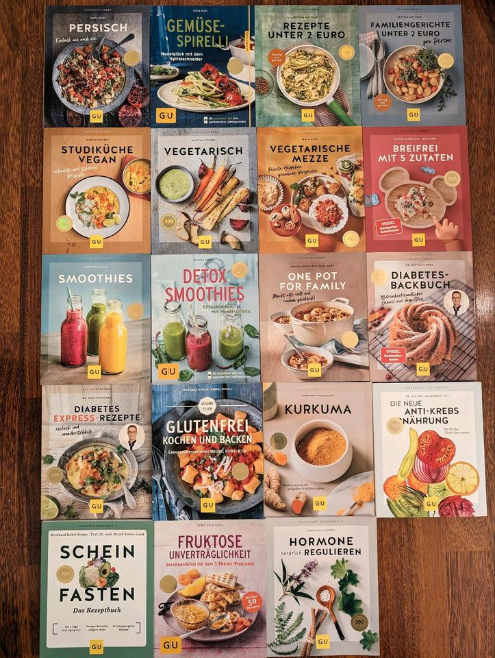 GU-Konvolut aus 19 Büchern - Kochen und Gesundheit in München