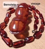 Vintage Bernstein Kette u. Armband Schleswig-Holstein - Steinbergkirche Vorschau