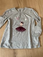 Topolino 110 | Langarmshirt hellgrau Ballerina Lila Hessen - Hainburg Vorschau