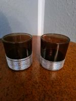 Deko zwei TeelichtHalter Teelichtgläser silber Weihnachten Bayern - Mömbris Vorschau
