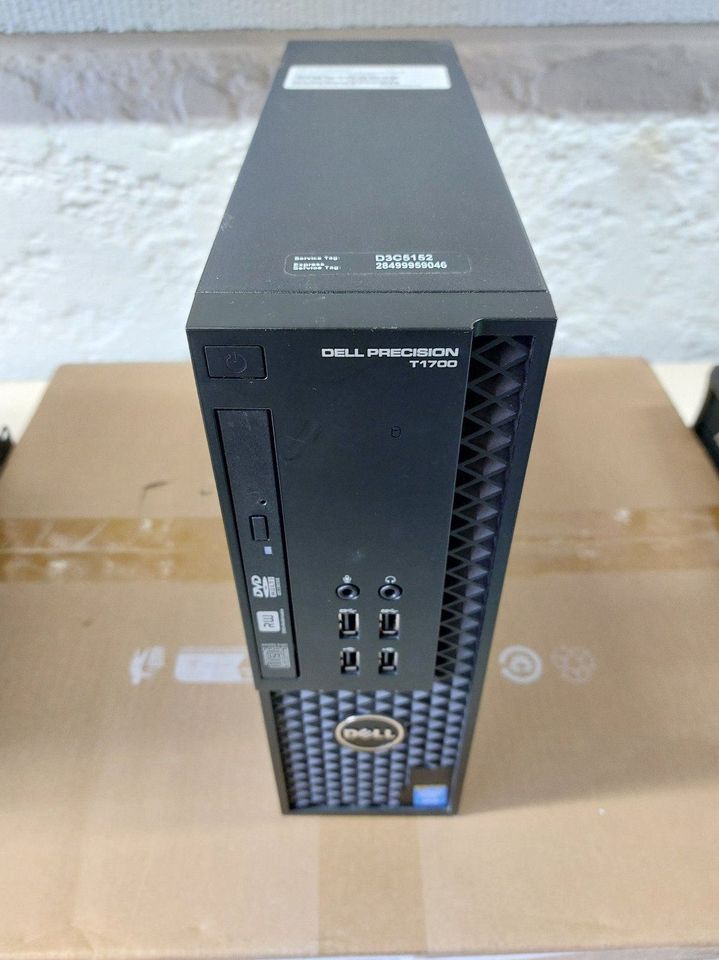 Dell Precision T1700 Workstation Xeon E3-1220 V3 8GB Quadro K420 in Waldshut-Tiengen