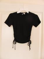 ✨️H&M T-Shirt schwarz zum raffen an den Seiten Gr. XS ✨️Shirt XS Niedersachsen - Uelzen Vorschau
