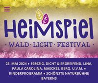 Heimspiel Festival Weißenburg 25.05. 2x Hardticket Bayern - Schernfeld Vorschau