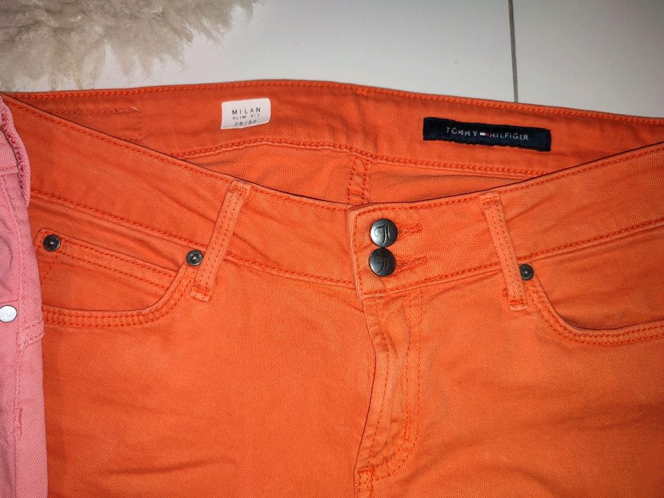 2 x Jeans Hose Tommy Hilfiger Und Wrangler Damen in Harsewinkel