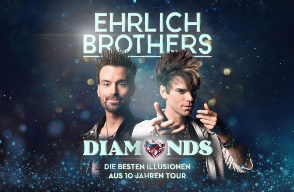 4x Ehrlich Brothers - Diamonds - Stuttgart - 30.12.2024 19 Uhr in Wolfratshausen