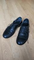 Leder Halbschuhe, Damen oder Jungen, schwarz, Gr. 37 Bayern - Holzkirchen Vorschau