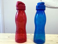 2 Kunststoff-Trinkflaschen rot und blau, ca. 0,5 l Bayern - Fürth Vorschau