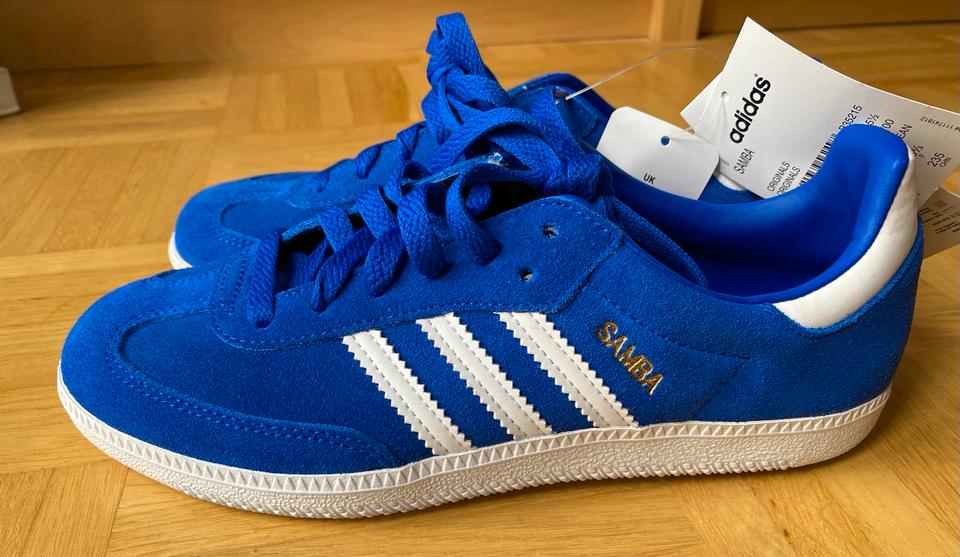 NEU Adidas Samba Original royalblau 38 2 3 Sammler in Munchen Berg am Laim kleinanzeigen