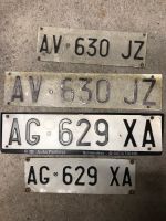 Kennzeichen Nummernschild  Vintage Oldtimer München - Sendling Vorschau