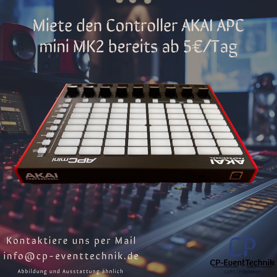 Controller AKAI APC mini MK2 - Miete - 1 Stk. Verfügbar in Oberasbach