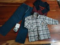 Hose Hemd Langarmshirt Gr. 98 104 Set 4 Teile Pullover Brandenburg - Hohenbocka Vorschau