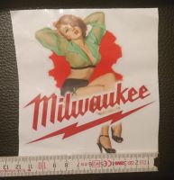 Milwaukee Aufkleber Sticker ca 12cm Werkzeug Reklame Tools Sachsen - Auerbach Vorschau