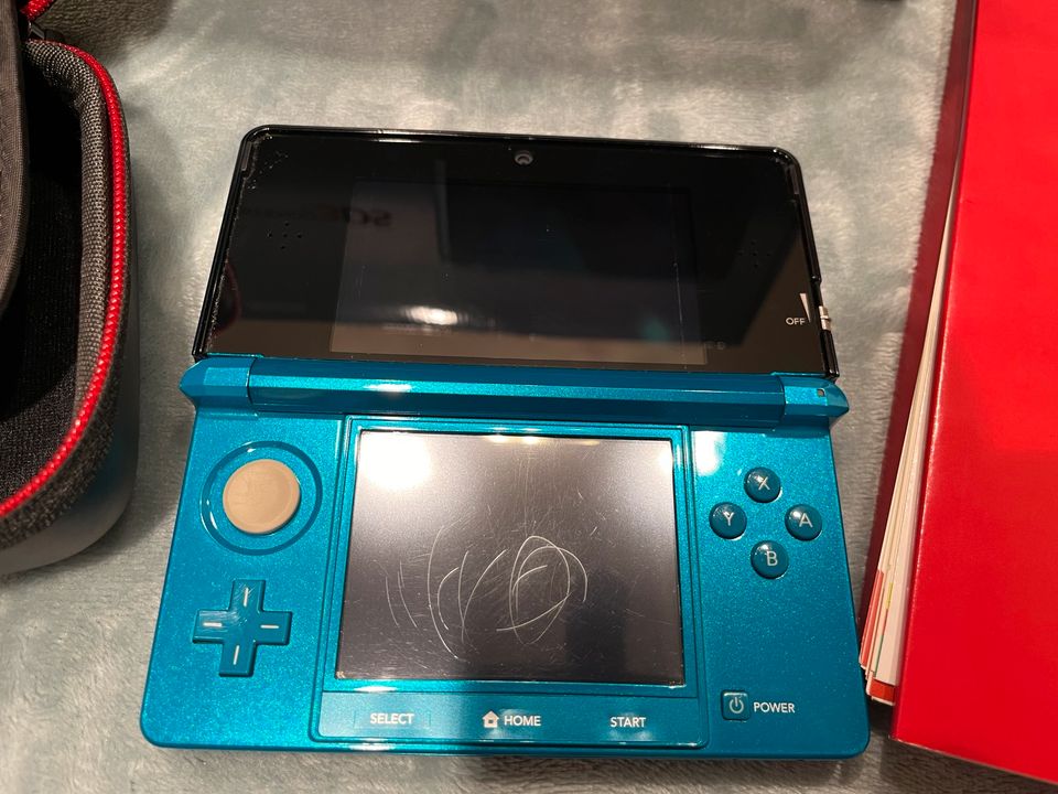 Nintendo 3DS Aqua Blue in Burbach