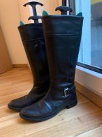 Esprit Leder-Stiefel, 38, Schwarz, Reiterstiefel Frankfurt am Main - Bockenheim Vorschau