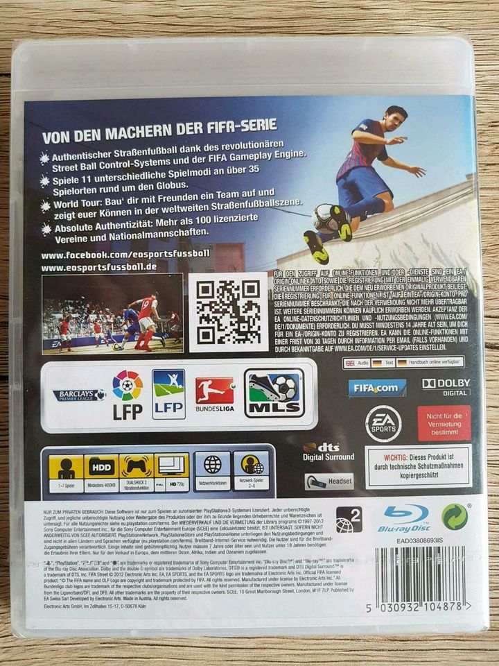 *NEU* + OVP FIFA Street (Fußball, Geschenk, PS3, Playstation 3) in Eiselfing