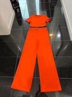 Pailletten Kleid rot, Spitzen Stickerei Gr. 38, Feder Jumpsuit Kreis Pinneberg - Pinneberg Vorschau