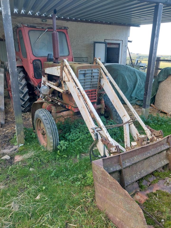 Belarus / MTS 50er / original Frontlader T182 / Fortschritt in Beverungen