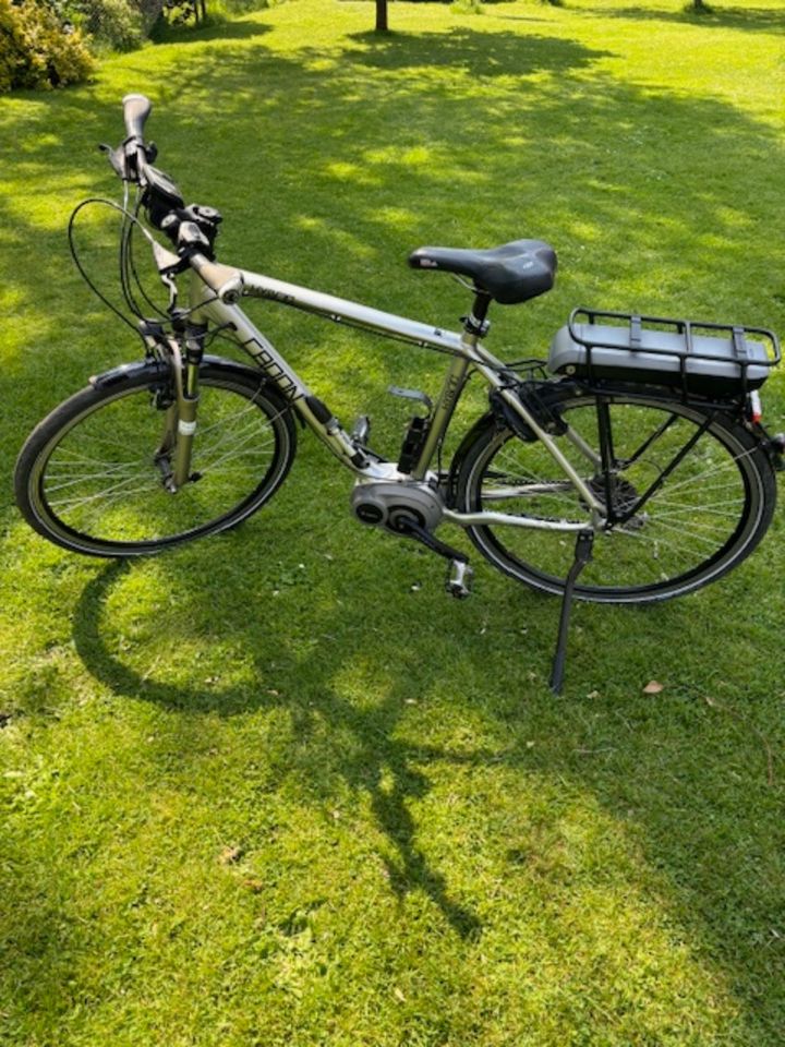E-Bike Herrenrad Radon Hybrid silberfarben in Mülheim (Ruhr)