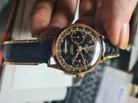 Vintage NAVA Chronograph Herren-Armband-Uhr 750er Gold Handaufzug Bayern - Fürth Vorschau