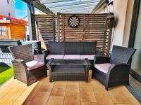 Sitzgarnitur Lounge Rattan Gartenmöbel hochwertig und bequem West - Unterliederbach Vorschau