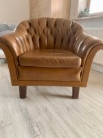 ⭐️ Chesterfield Sessel Vintage Leder Retro Couch Bayern - Altenkunstadt Vorschau