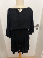 Vintage jumpsuit S 36 schwarz schulterfrei Sommer Strand Hessen - Bad Soden-Salmünster Vorschau