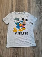 Mickey Mouse Shirt H&M Gr 134 140 Donald Duck Disney T-Shirt Bayern - Wartenberg Vorschau