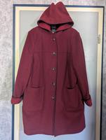 schöner Duffelcoat/ Wollmantel/Weinrot 48 Hessen - Merenberg Vorschau