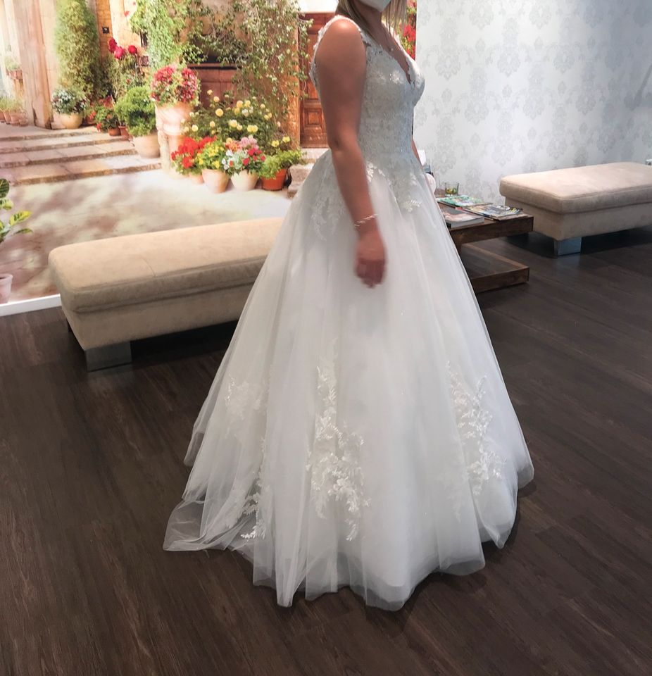 Brautkleid Hochzeitskleid von Diane Legrand - Neupreis: 1369 € in Hannover