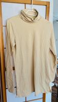 Bonprix bpc Rollkragen Shirt Top lang beige creme nude S 36 Berlin - Köpenick Vorschau
