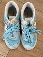 New Balance 574 Sneaker mit Wildleder hellblau Sendling - Obersendling Vorschau