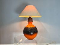 JASBA Bodenlampe Seidenschirm 70er orange Lava Pottery Westgermany Vintage Design Leselampe Stehlampe Handwerkskunst Berlin - Mitte Vorschau