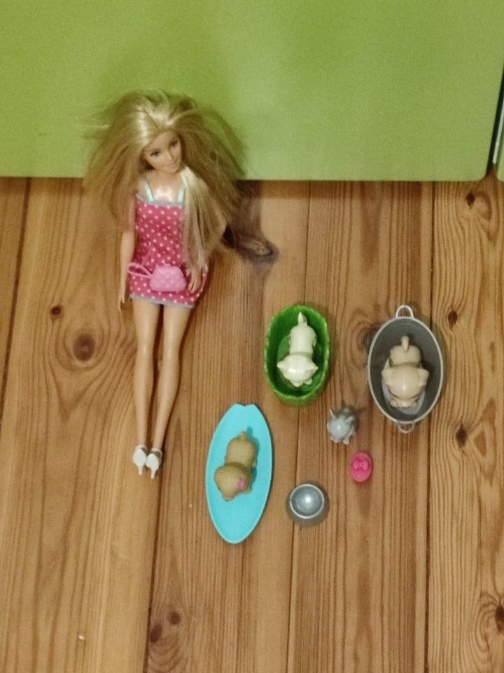 Barbie: Dusche mit Barbie und Hunden in Berlin