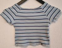 Shirt Crop Top gestreift Gr.S Pull&Bear Sachsen - Großschirma Vorschau