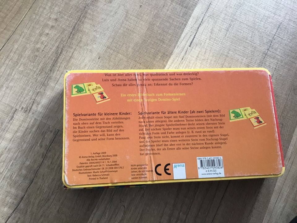 Domino Spiel Buch von Arena schau mal was ist rund in Georgsmarienhütte