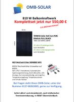 Balkonkraftwerk komplett Set 800/600 Watt Full Black Bayern - Obermichelbach Vorschau