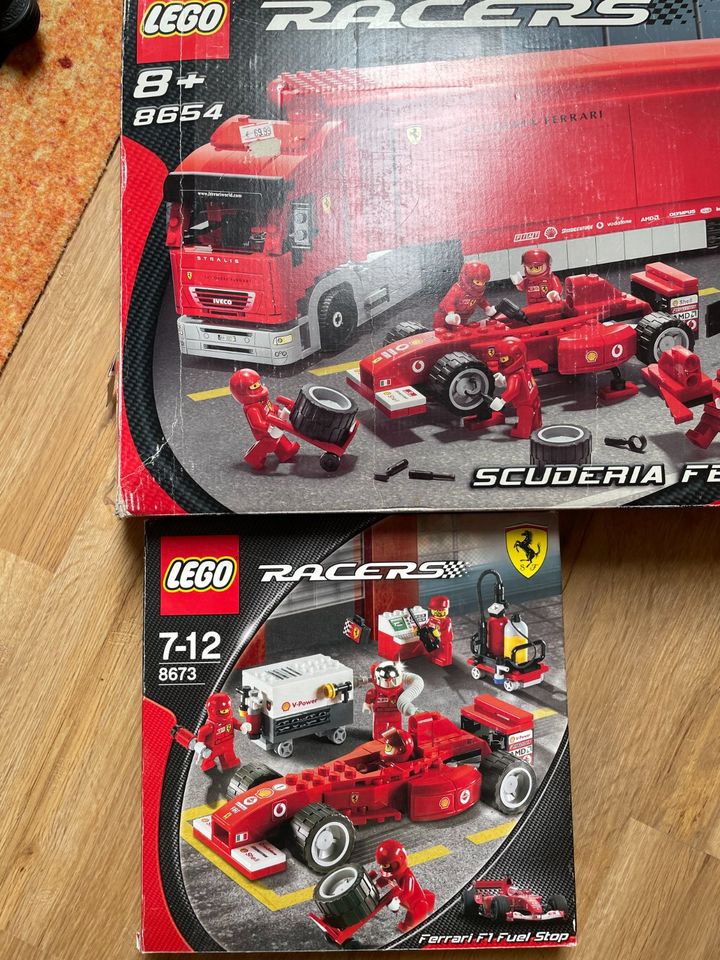 Lego Racers 8654 und 8673, Originalkarton, TOP, komplett in Norden