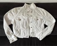 Jeansjacke MNG Mango Denim M weiß Osnabrück - Hasbergen Vorschau