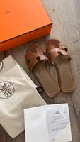 Hermes Sandalen Oran Gr 36 Hessen - Wiesbaden Vorschau