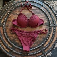 H&M Bikini burgunderrot Gr. S 36  Neu ungetragen Baden-Württemberg - Emmendingen Vorschau