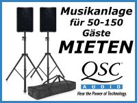 VERLEIH: MUSIKANLAGE, PA-ANLAGE, Aktivboxen QSC K12.2 /// QSC CP12 /// PA-Lautsprecher SET 2 QSC...& Soundboks für Partys & Events inkl. Ständer und Kabel /// RENTAL MIETEN Friedrichshain-Kreuzberg - Friedrichshain Vorschau