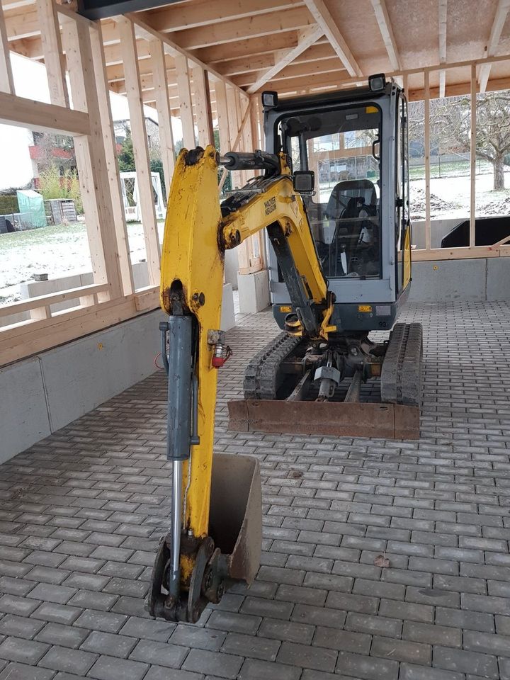 Minibagger 2,0 t – Wacker Neuson ET 20 zu Vermieten in Wolfhagen 