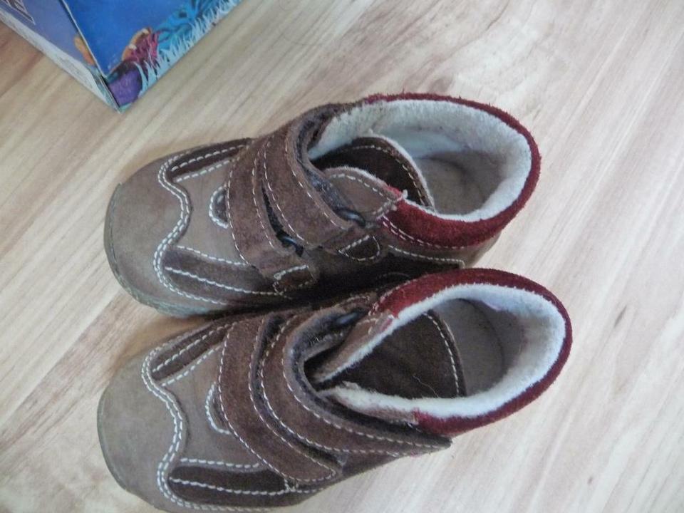 Übergangsschuhe Sneaker Schuhe Halbschuhe Gr. 22 blue bottle TOP in Niddatal