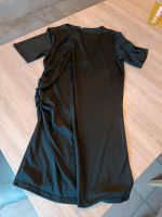 Schwarzes Kleid seitlich mit Raffung Bayern - Tacherting Vorschau