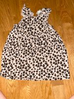 H&M Kleid Gr 92 Leoprint Leo  beige braun Kurzarm Trägerkleid Baden-Württemberg - Karlsruhe Vorschau