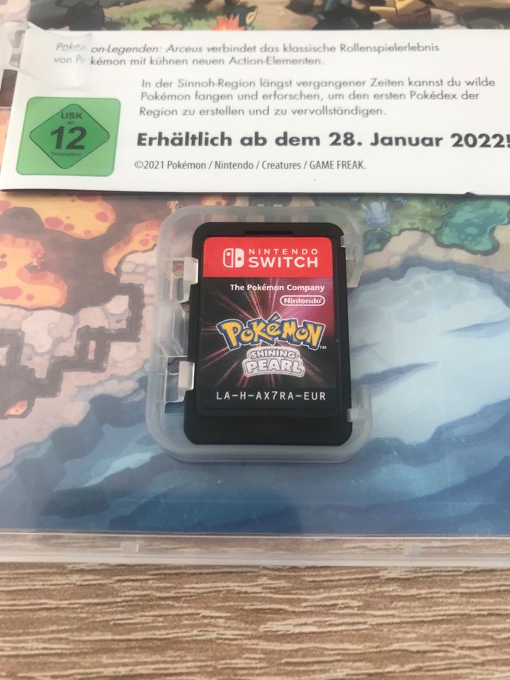 Nintendo Switch Spiel Pokémon leuchtende Perle in Bergen auf Rügen