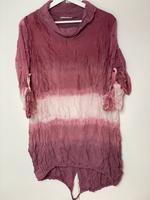 Damen Long Shirt / Kleid, rosa, weiß, Gr. S, Italy Berlin - Neukölln Vorschau